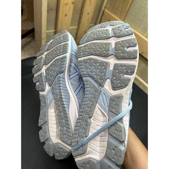 Asics Womens GT-1000 10 Wide Running Shoes Gray/Coral Lightweight Size 11 - Picture 12 of 12